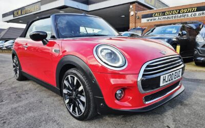 2020 MINI COOPER EXCLUSIVE 1.5 LITRE MANUAL PETROL CONVERTIBLE. ONLY 49,435K MILES