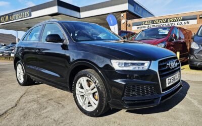 2018/68 AUDI Q3 TFSI 1.4 LITRE AUTOMATIC/DSG PETROL 5 DOOR SUV