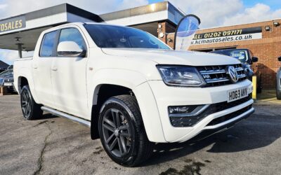 2019 VOLKSWAGEN AMAROK HIGHLINE 3.0 TDI V6 PICKUP DOUBLE CAB 4 DOOR DIESEL AUTOMATIC 4 MOTION EURO 6 S/S 204 PS COVERED 37,377 MILES