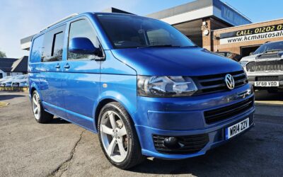2014 VOLKSWAGEN TRANSPORTER T30 HIGHLINE 2.0 BI TDI KOMBI 4 DOOR DIESEL MANUAL L1 H1 178 BHP WITH ONLY 1 FORMER OWNER FROM NEW COVERED 88,842 MILES