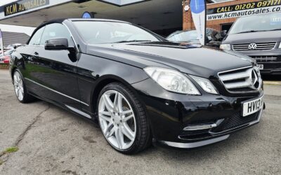 2013 MERCEDES-BENZ E350 CDI AUTOMATIC DIESEL CONVERTIBLE. ONLY COVERED 52,969 MILES