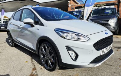 2020/70 FORD FIESTA ACTIVE X EDITION 1.0 LITRE MANUAL PETROL 5 DOOR HATCHBACK EURO 6 S/S 95 PS COVERED 113,815 MILES