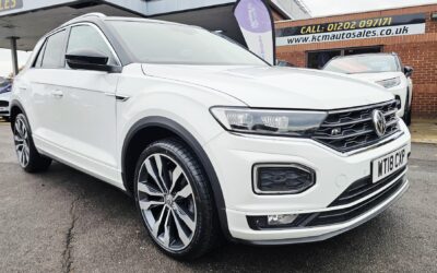 2018 VOLKSWAGEN T-ROK R-LINE 2.0 LITRE TSI AUTOMATIC/DSG
