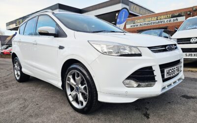 2016 FORD KUGA TITANIUM SPORT 2.0 TDCI SUV 5 DOOR DIESEL MANUAL AWD EURO 6 S/S 180 PS COVERED 86,405 MILES