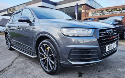 2017 AUDI Q7 S-LINE TDI QUATTRO 3.0 LITRE AUTOMATIC 4WD 7 SEATER ESTATE