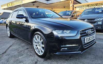 2013/63 AUDI A4 TDI SE 2.0 LITRE AUTOMATIC DIESEL ESTATE. ONLY COVERED 88,000 MILES FROM NEW