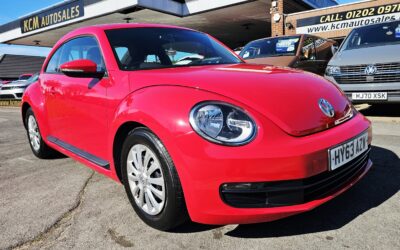 2013 VOLKSWAGEN BEETLE 1.2 LITRE MANUAL PETROL. ONLY COVERED 50,340K MILES
