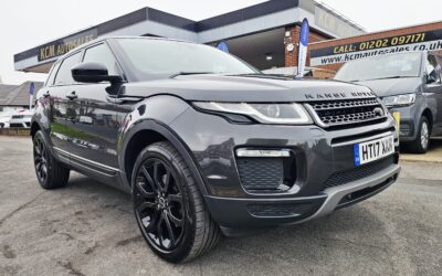 2017 LANDROVER RANGEROVER EVOQUE SE TECH 2.0 TD4 SUV 5 DOOR DIESEL AUTOMATIC 4WD EURO 6. ONLY 77,242 MILES