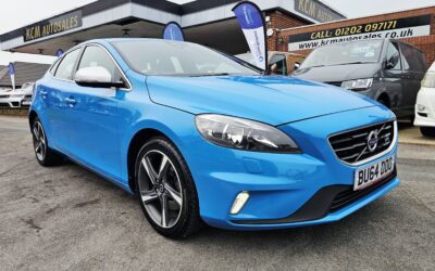2014 VOLVO V40 R-DESIGN 1.6 PETROL MANUAL PETROL. COVERED 69,338 MILES