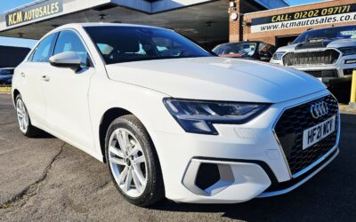 2021 AUDI A3 TFSI 30 SPORT 1.0 LITRE MANUAL PETROL EURO 6 SALOON