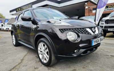 2014 NISSAN JUKE ACENTA PREMIUM SUV 5 DOOR 1.5 MANUAL DIESEL EURO 5 S/S 110PS COVERED 117,498 MILES