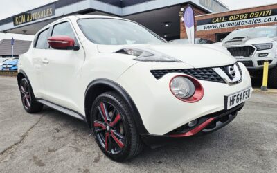 2014 NISSAN JUKE 1.6 N-TEC SUV 5 DOOR PETROL AUTOMATIC EURO 5 117 PS WITH ONLY 1 FORMER OWNER FROM NEW COVERED ONLY 54,447 MILES