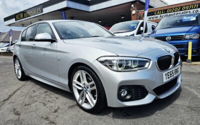 2015/65 BMW 118D M-SPORT 2.0 LITRE AUTOMATIC 5 DOOR HATCHBACK.