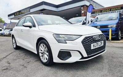 2021/71 AUDI A3 TFSI 30 MANUAL PETROL 1.0 LITRE 5 DOOR HATCHBACK
