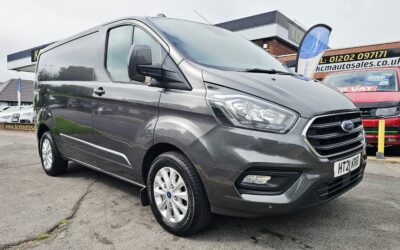 2021 FORD TRANSIT CUSTOM 300 LIMYED PANEL VAN. ONLY COVERED 70,507K MILES FROM NEW