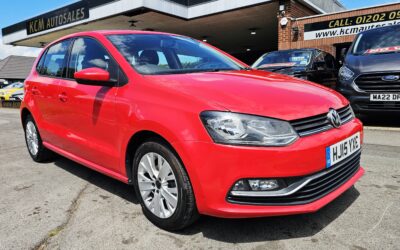 2015 VOLKSWAGEN POLO BLUEMOTION TECH 1.0 LITRE MANUAL PETROL EURO 6