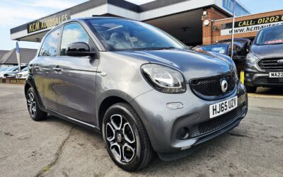 2015/65 SMART FORFOUR PRIME PREMIUM NIGHT SKY EDITION. 900CC MANUAL PETROL