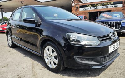 2010/60 VOLKSWAGEN POLO SE 1.4 LITRE AUTOMATIC PETROL/ ONLY COVERED 70,899K MILES