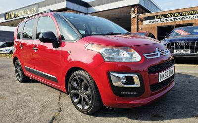 2017 CITROEN C3 PICASSO PLATINUM 1.2 LITRE MANUL PETROL MPV. ONLY COVERED 25,970K MILES