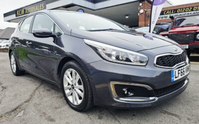 2016/66 KIA CEED 2 ECODYNAMICS 1.6 LITRE AUTOMATIC DIESEL HATCHBACK.