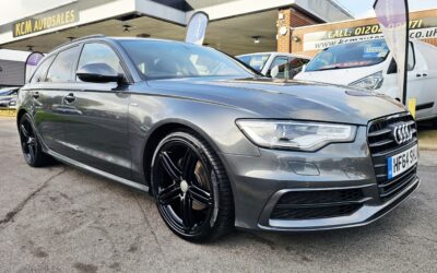AUDI A6 S-LINE BLACK EDITION ULTRA 2.0 LITRE TDI AUTOMATIC ESTATE