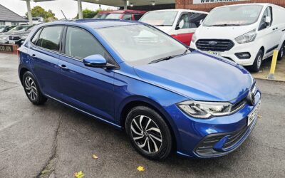 2023 VOLKSWAGEN POLO LIFE 1.0 TSI HATCHBACK 5 DOOR PETROL MANUAL EURO 6 S/S 95 PS COVERED 85,563 MILES,