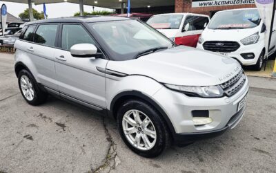 2013 LANDROVER RANGE ROVER EVOQUE PURE 2.2 SD4 SUV 5 DOOR DIESEL AUTOMATIC 4WD EURO 5 190 PS COVERED 91,625 MILES