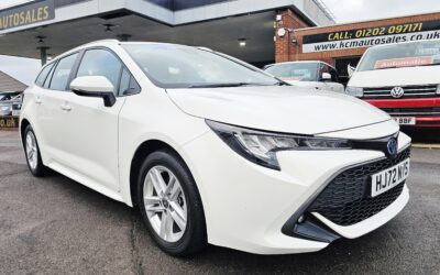 2022 TOYOTA COROLLA ICON 1.8 VVT TOURING SPORT 5 DOOR PETROL HYBRID CVT AUTOMATIC EURO 6 S/S 140PS WITH ONLY 1 OWNER FROM NEW COVERED 23,143 MILES